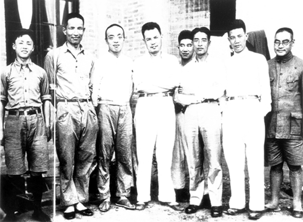 合影